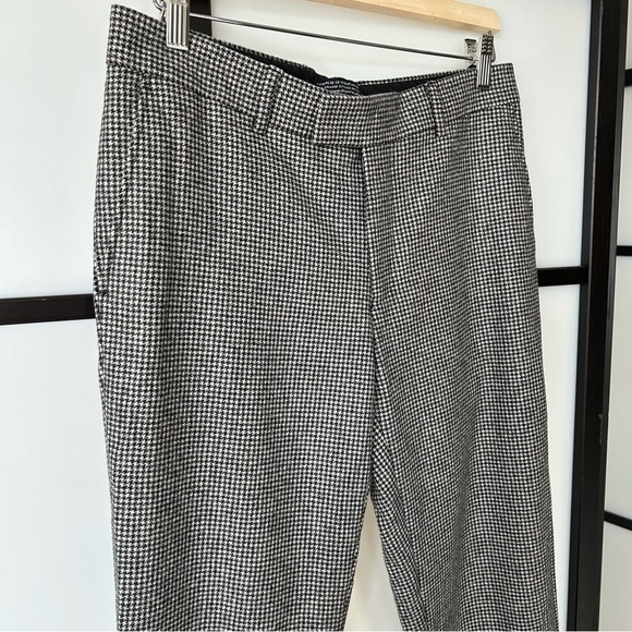 [46] The Kooples Women’s Houndstooth Fitted & Structured Straight Leg Trouser - Picture 6 of 14